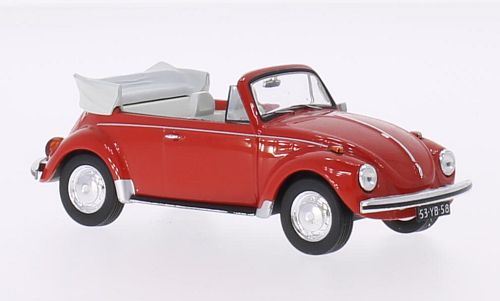 Premium-X 1:43 Scale VW Beetle Convertible 1973 - Red