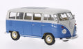 Welly 1:24 Scale VW T1 Bus 1962 - Blue/White (1:24)