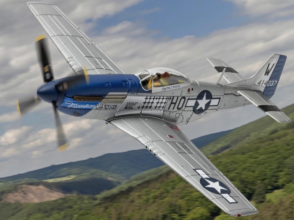 Corgi  1:72nd Scale North American P-51D Mustang 'Moonbeam McSwine' William T. 'Bill' Whisner Jr 1