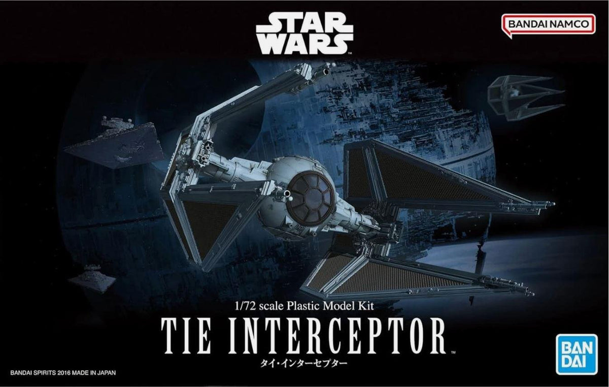 Revell 01212 1/72 Scale TIE Interceptor Bandai (Click System)