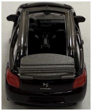 Norev 1:64 Scale Citroen DS 3 Cabrio 2014 Plum