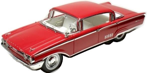 Goldvarg 1:43 Scale Mercury Park Lane 4 Door Red 1960