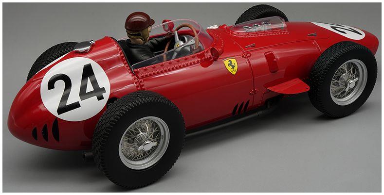 Tecnomodel  1:18th Scale Ferrari 246/256 Dino Winner Reims GP 1959 #24 Tony Brooks w/Driver
