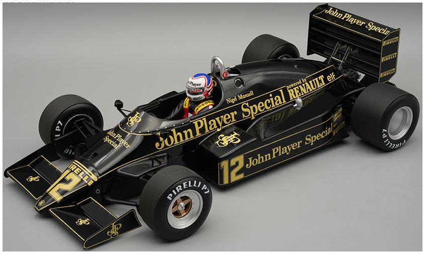 Tecnomodel  1:18th Scale Lotus 94T 1983 European #12 GP Nigel Mansell w/Driver (w/Showcase)