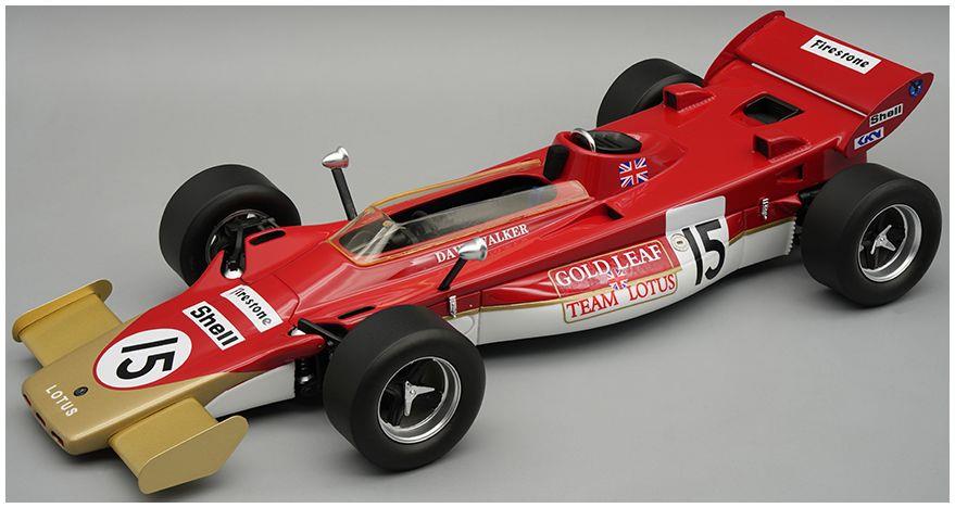 Tecnomodels 1:18 Scale Lotus 56B F1 1971 GP Olanda #15 Dave Walker w/Showcase
