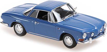 Minichamps 1:43 Scale VW Karmann Ghia 1600 1966 Blue