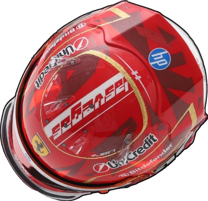 Looksmart  1:5th Scale Charles Leclerc Helmet Scuderia Ferrari HP Las Vegas GP 2025