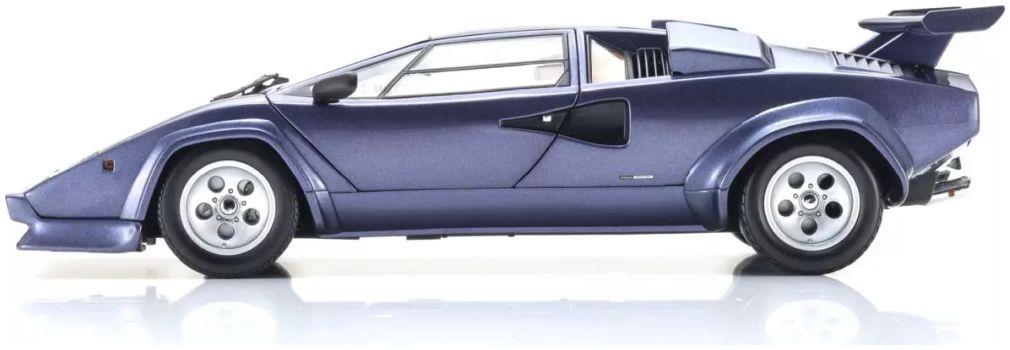 Kyosho  1:18th Scale Lamborghini Countach LP5000 Quattrovalvole Dark Blue