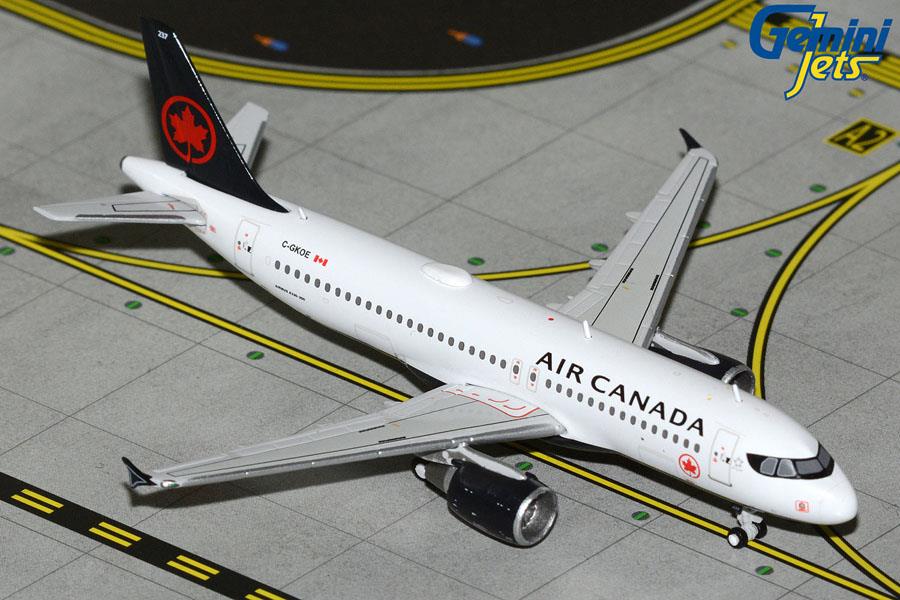 Gemini Jets 1:400th Scale Airbus A320-200 Air Canada C-GKOE