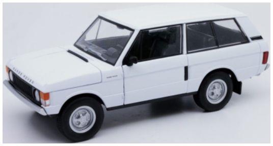 Welly  1:24th Scale Land Rover Range Rover White 1970
