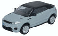 Oxford Diecast 1:76 Scale Range Rover Evoque Convertible Baltoro Ice