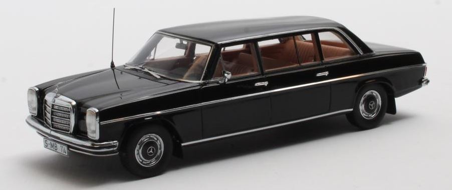 Matrix 1:43 Scale Mercedes Benz V114 Lang Black 1969