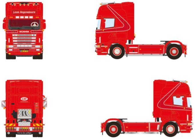 WSi 1:50th Scale Scania 4 Series Topline 4x2 Leon Hogendoorn