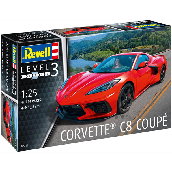 Revell 1:24 Scale Corvette C8 Coupe