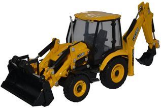 Oxford Diecast 1:76 Scale JCB Eco Backhoe Loader