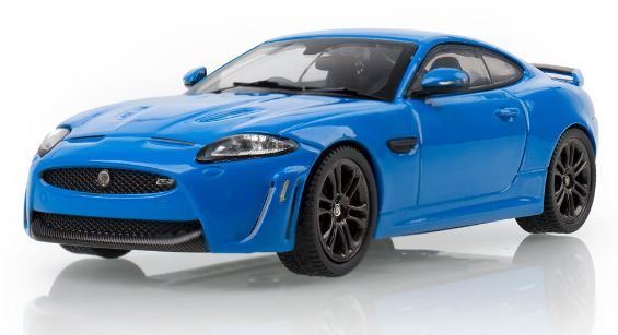 Dealer Models 1:43 Scale Jaguar XKR-S - French Racing Blue