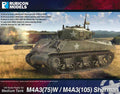 Rubicon Models 280111 1/56 Scale M4A3(75)W / M4A3(105) Sherman Medium Tank