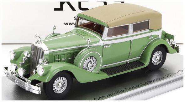 Kess 1:43 Scale Pierce Arrow 124 Green Convertible Berline Sedan Le Baron Closed 1933