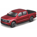 Burago 1:43 Scale Ford F-150 Lightning 2022 Red Metallic