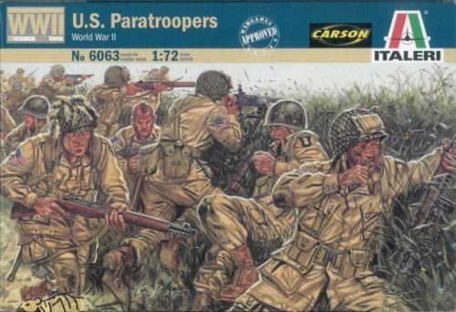 Italeri 1/72 Scale US Paratroopers Figures IT6063