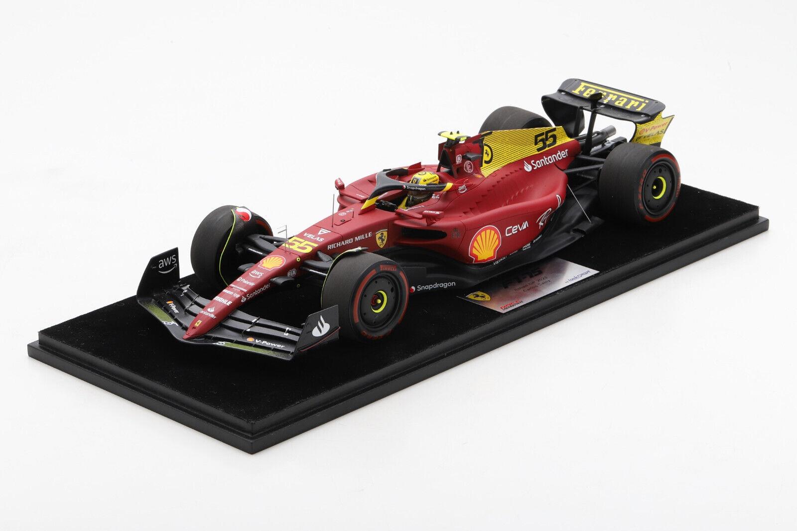 Looksmart 1:18 Scale Ferrari F1-75 #55 Italian GP 2022 Carlos Sainz