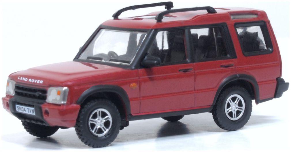 Oxford Diecast 1:76 Scale Land Rover Discovery 2 Alveston Red