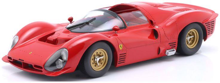 IXO 1:18 Scale Ferrari 330 P3 Spider Plain Body Version Red 1966