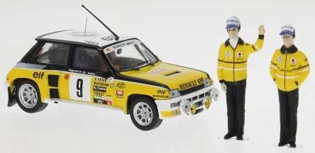 IXO  1:43rd Scale Renault 5 Turbo Rally Monte Carlo 1981 #9 J.Ragnotti/J.M.Andre