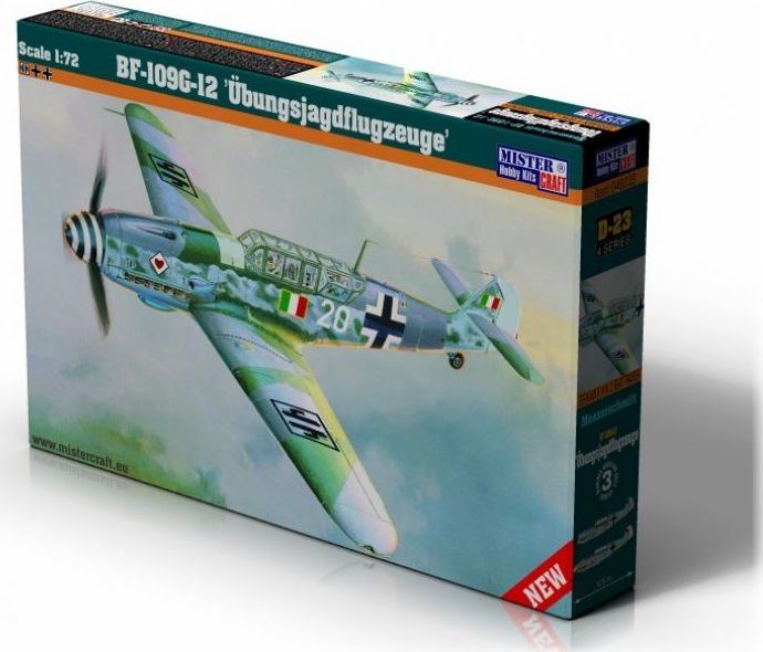 Mistercraft 1:72 Scale BF-109 G-12 Ubungsjagdflugzeuge Practice Fighter Plane