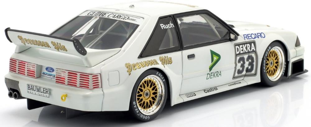 IXO 1:18th Scale Ford Mustang 5.0 GT #33 DTM 1993 Gerd Ruch