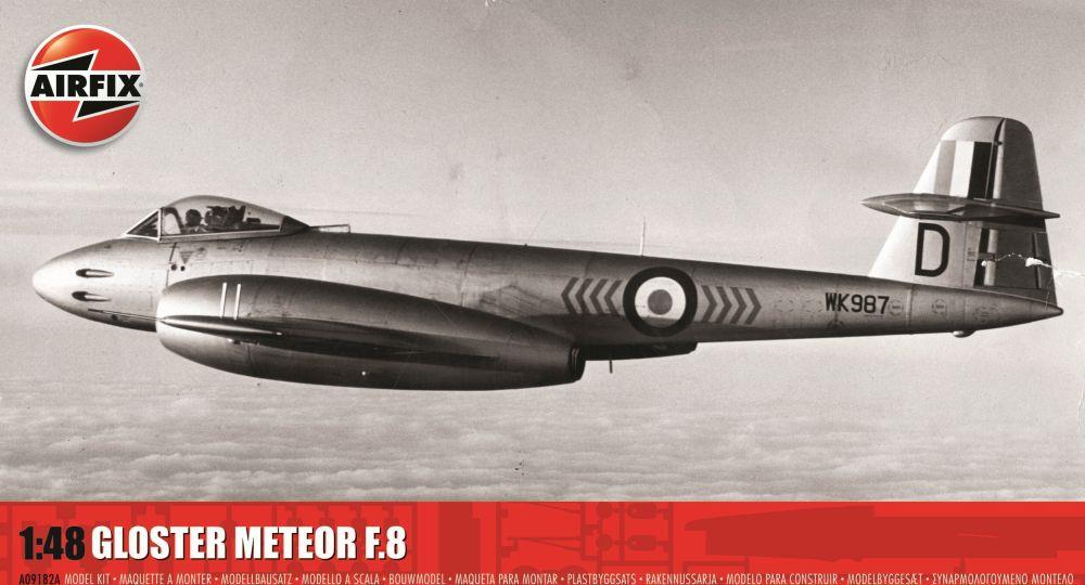 Airfix 1:48 Scale Gloster Meteor F.8