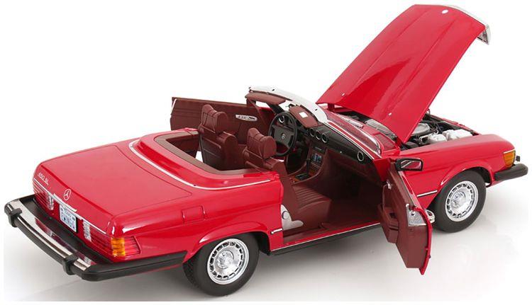 KK Scale 1:12th Scale Mercedes 450SL R107 USA 1979 Red
 
Dallas TV Series