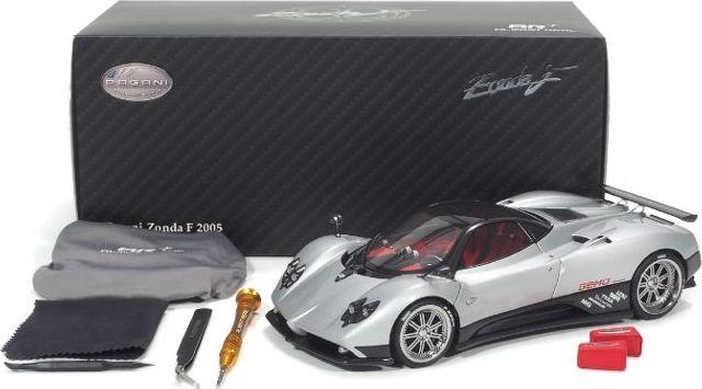 Almost Real 1:18 Scale Pagani Zonda F Grigio Mercurio