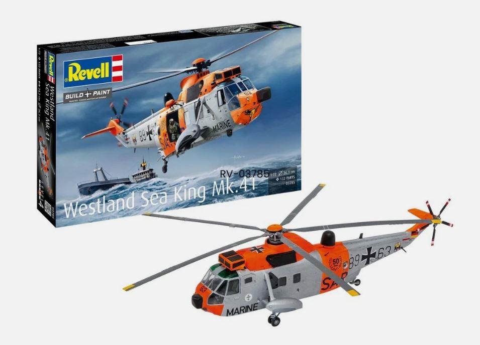 Revell 03785 1/72 Scale Westland Sea King Mk. 41 Model Kit