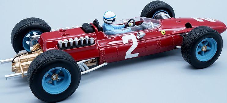 Tecnomodels� 1:18 Scale Ferrari 512 F1 GP Zandvoort 1965 #2 John Surtees w/Driver Figure