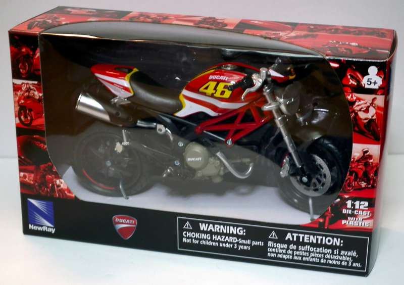 New Ray 1:12 Scale Ducati Monster 796 #46