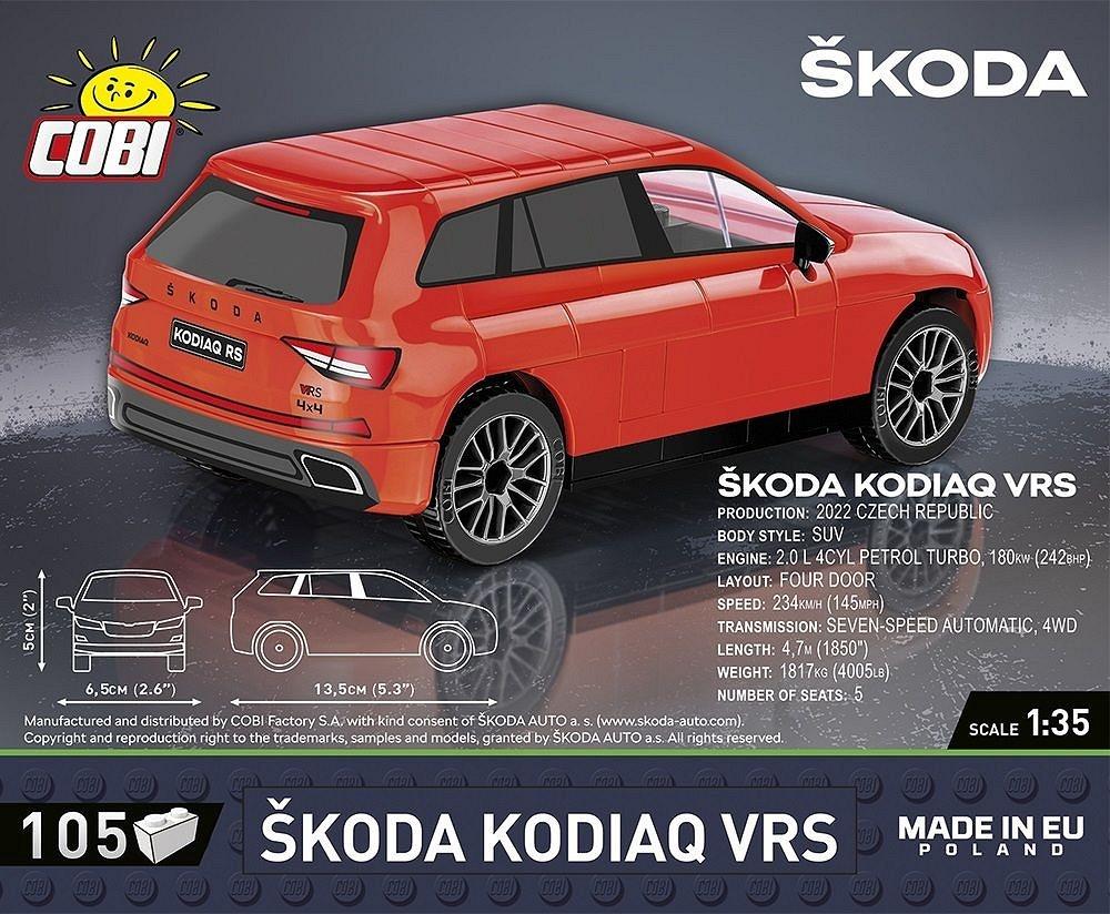 Cobi  N/A Scale Skoda Kodiaq Vrs (105 Pcs)