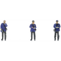 Artitec 1:87 Scale Conductors on Platform 1940-70 (3x) (NS) Ready-Made, Painted