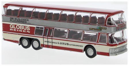 Brekina 1:87th Scale Neoplan NH 22 DD 1967 Globus Reisen