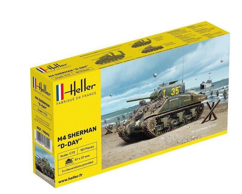 Heller 79892 – 1/72 Scale WW2 US Army Sherman Tank
