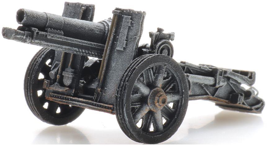 Artitec 1:87 Scale 15 cm sIG 33 Winter (WM) Ready-Made, Painted