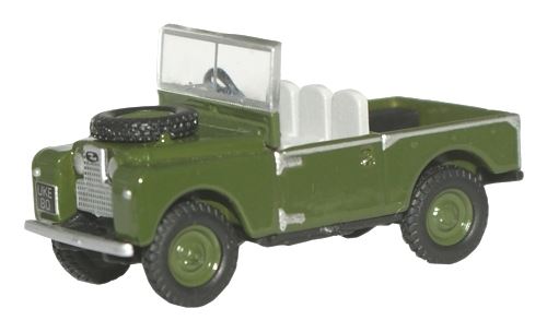 Oxford Diecast 1:76 Scale Land Rover S1 88" Open - Bronze Green