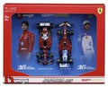 Burago  1:43rd Scale Ferrari SF-25 2025 Leclerc Driver Two Pack