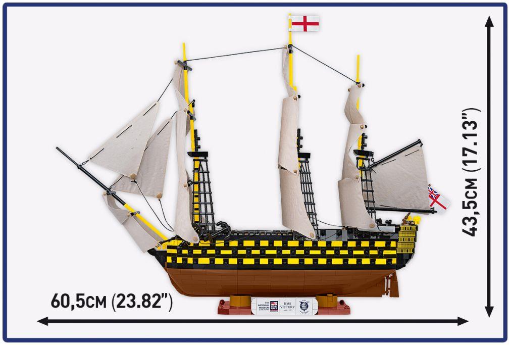 Cobi  1:144th Scale HMS Victory Battle of Trafalgar 1805