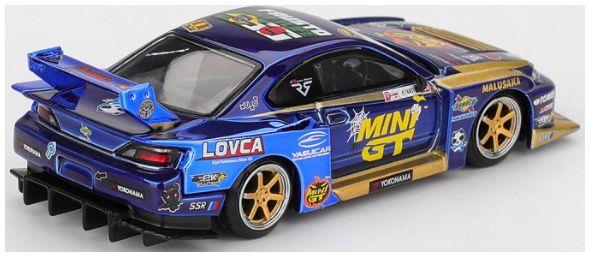 MiniGT  1:64th Scale Nissan LB-Super Silhouette S15 Silvia #555 Liberty Walk 2025 Halloween Special (RHD)
