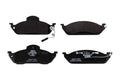Fits To Mercedes ML230 Petrol 1998-2000 Front Brake Pads