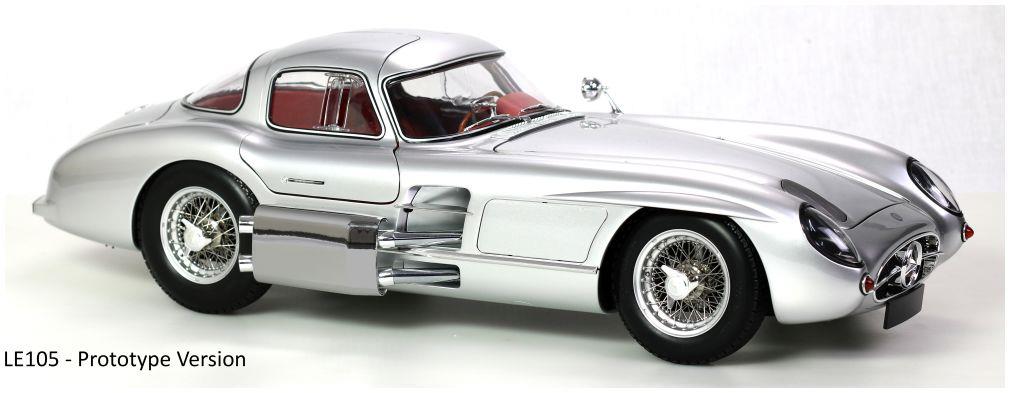 LeGrand 1:8 Collection 1:8th Scale Mercedes Benz 300 SLR Uhlenhaut Coupe 'The Red' (1:8th Diecast Kit)