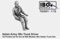 IBG Models 72U031 1/72 Scale Italian Army 3Ro Truck Driver