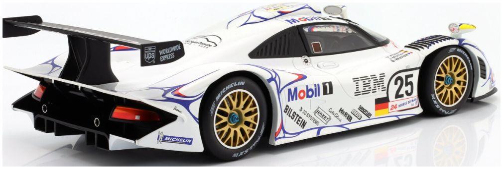 IXO 1:12 Scale Porsche 911 GT1 #25 2nd 24h Le Mans 1998 Muller/Alzen/Wollek