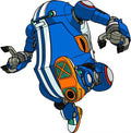 Hasegawa 1:20 Scale 20 MechatroWeGo #05 Sports Blue